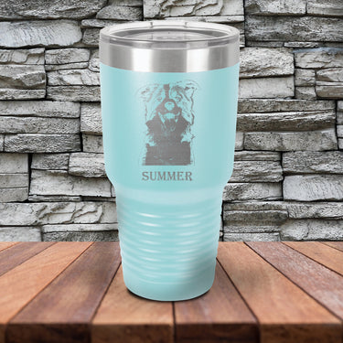 Dad Photo Custom Portrait 30oz Tumbler